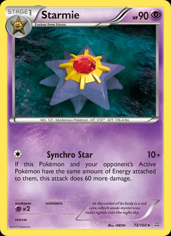 Starmie — изображение карты