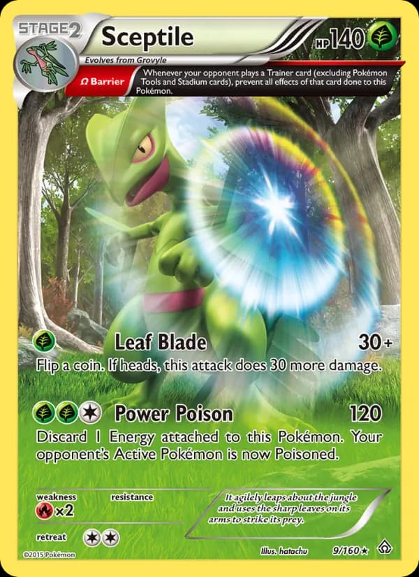 Sceptile — изображение карты