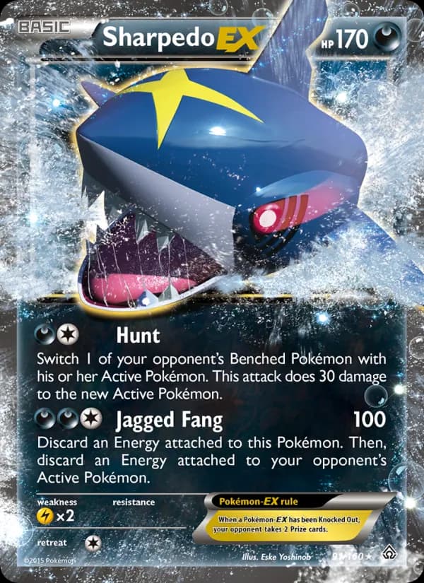 Sharpedo EX — изображение карты