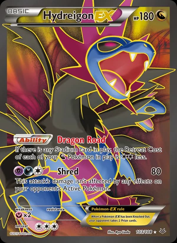 Hydreigon EX — изображение карты