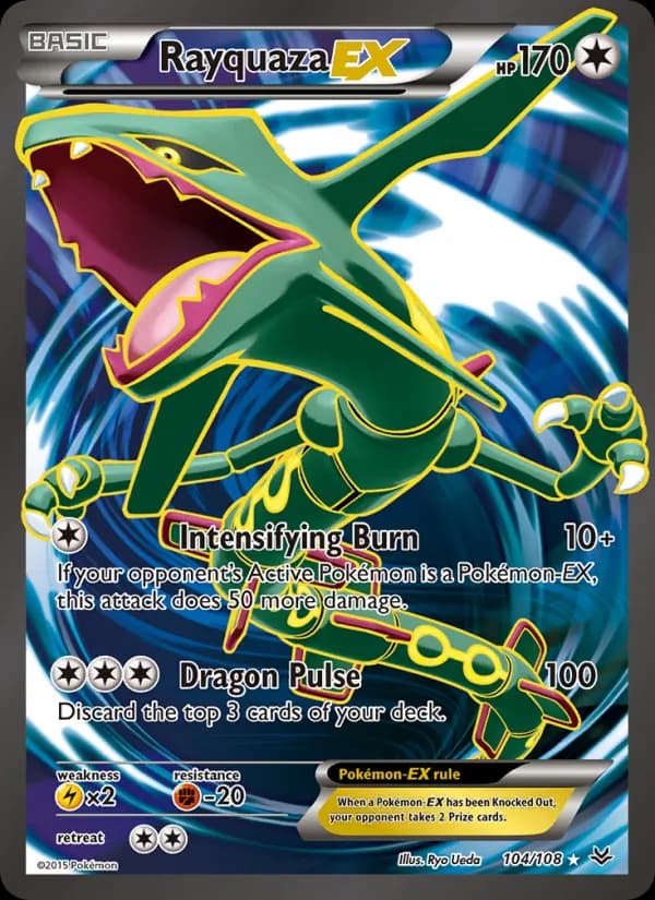 Rayquaza EX — изображение карты
