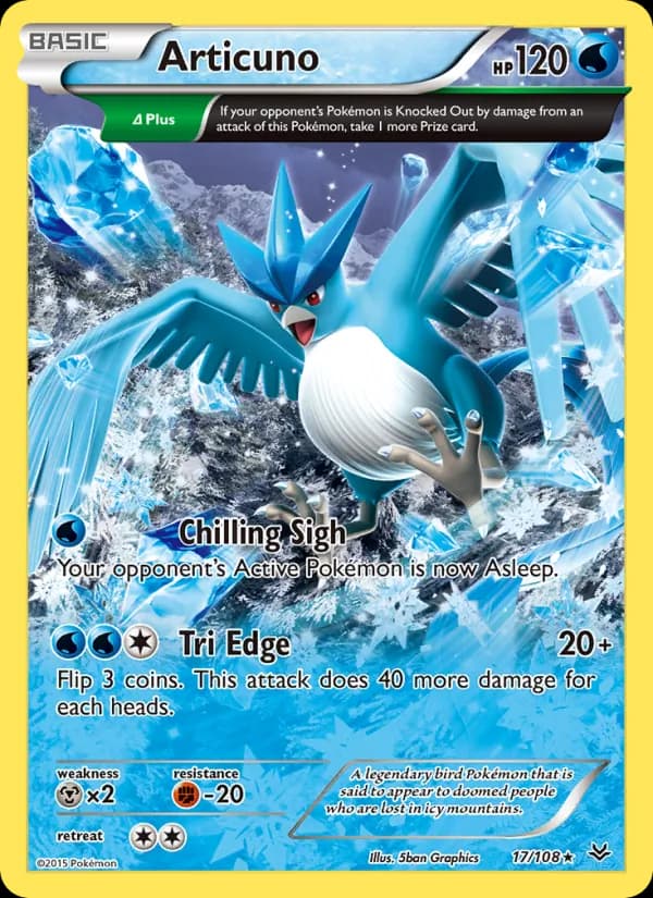 Articuno — изображение карты