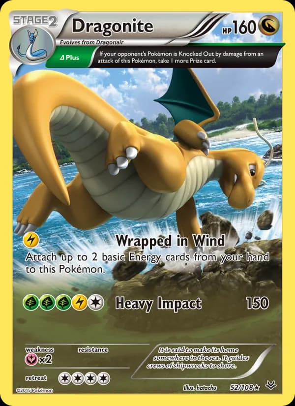 Dragonite — изображение карты