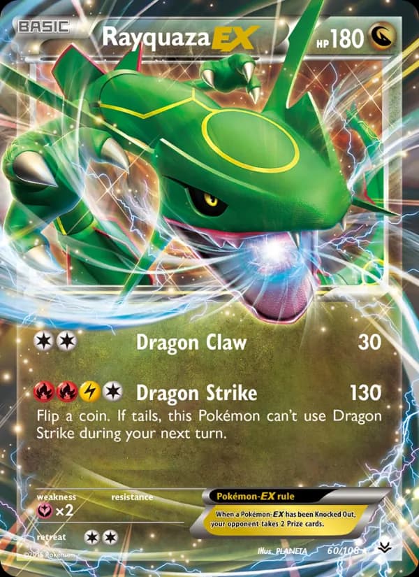 Rayquaza EX — изображение карты