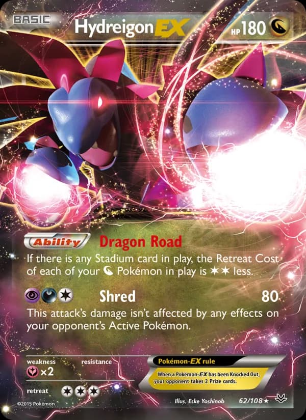 Hydreigon EX — изображение карты