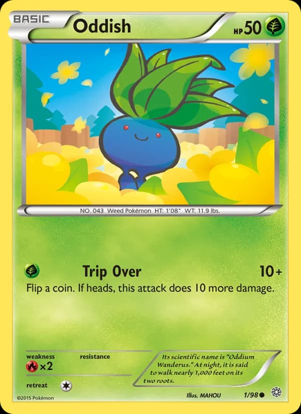 Oddish — изображение карты