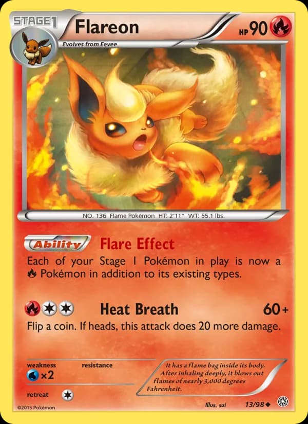 Flareon — изображение карты