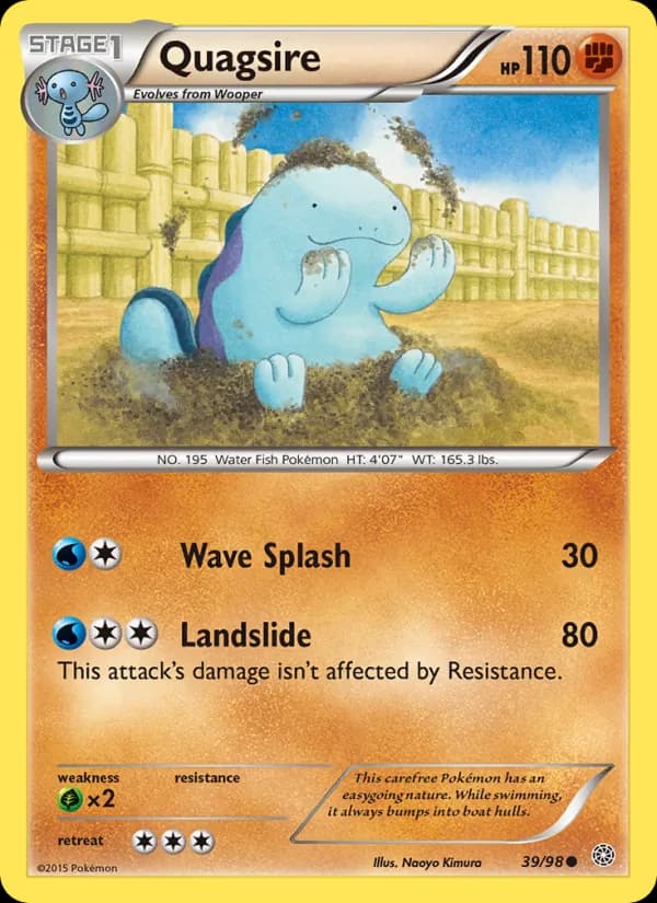 Quagsire — изображение карты
