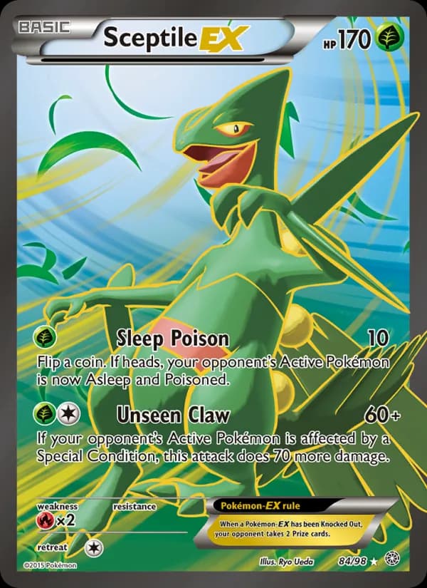 Sceptile EX — изображение карты