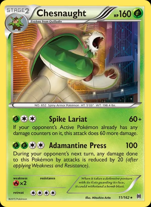 Chesnaught — изображение карты