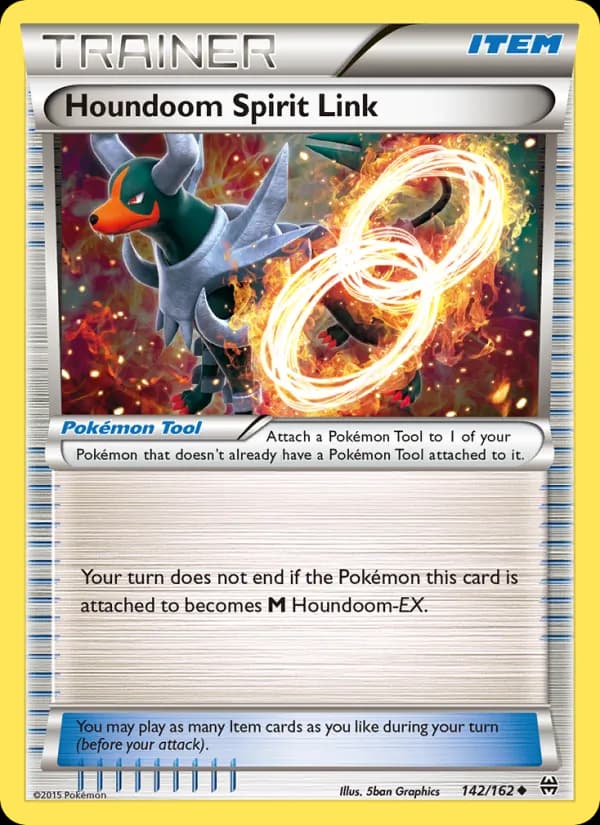 Houndoom Spirit Link — изображение карты