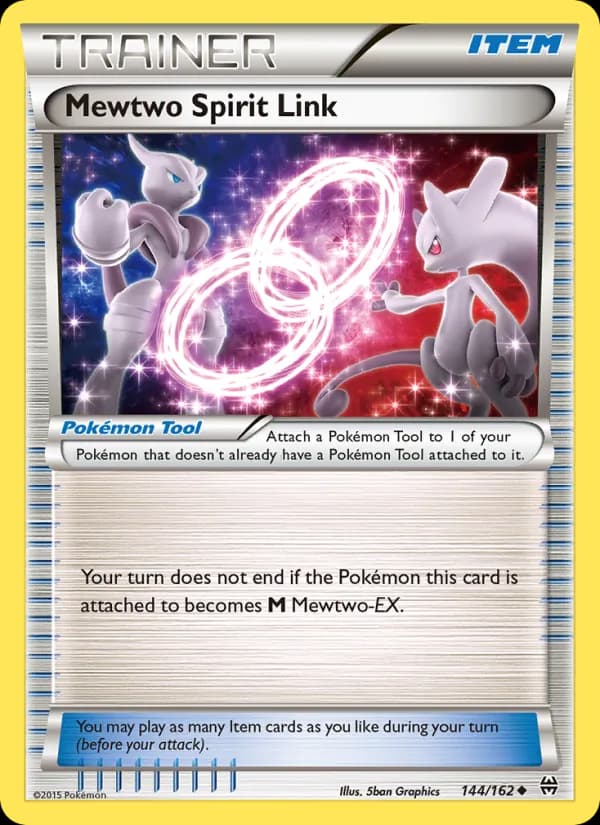 Mewtwo Spirit Link — изображение карты