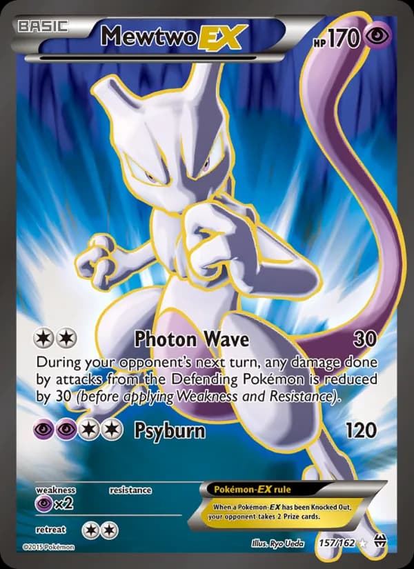 Mewtwo EX — изображение карты