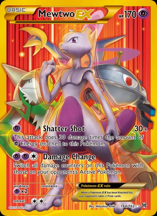 Mewtwo EX — изображение карты