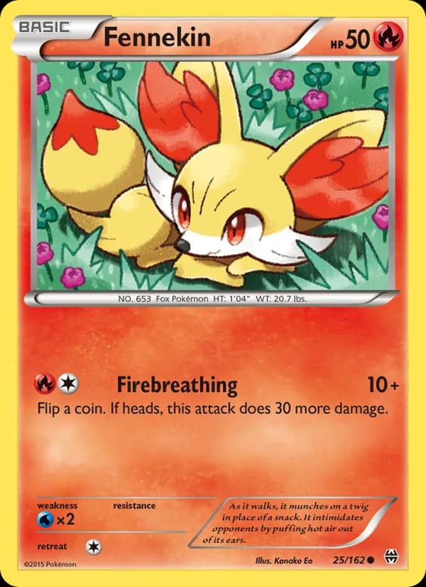 Fennekin — изображение карты