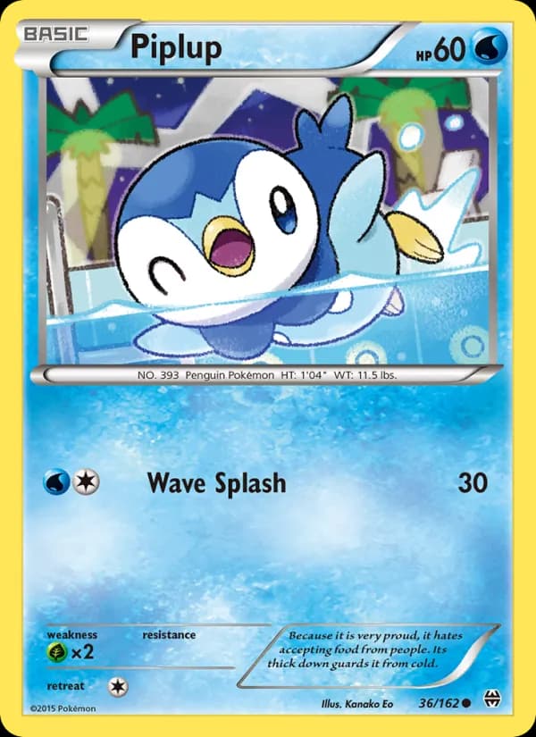 Piplup — изображение карты