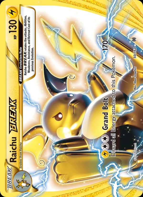 Raichu BREAK — изображение карты