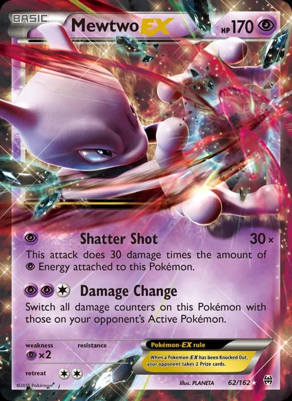 Mewtwo EX — изображение карты
