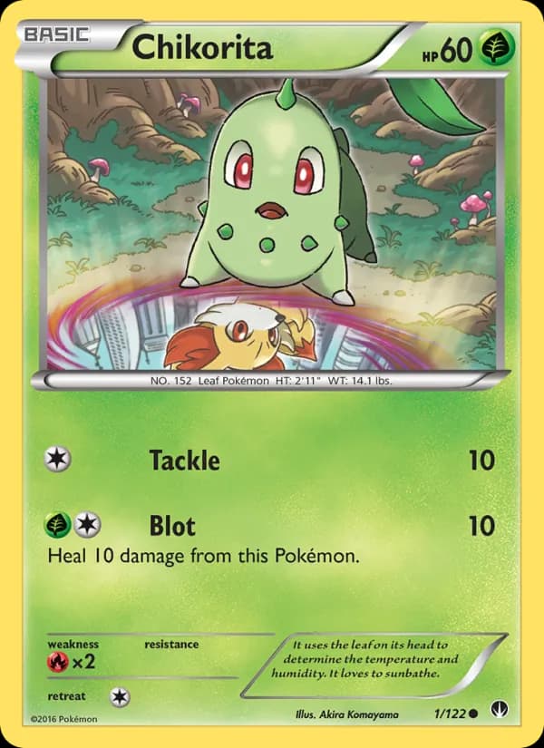 Chikorita — изображение карты