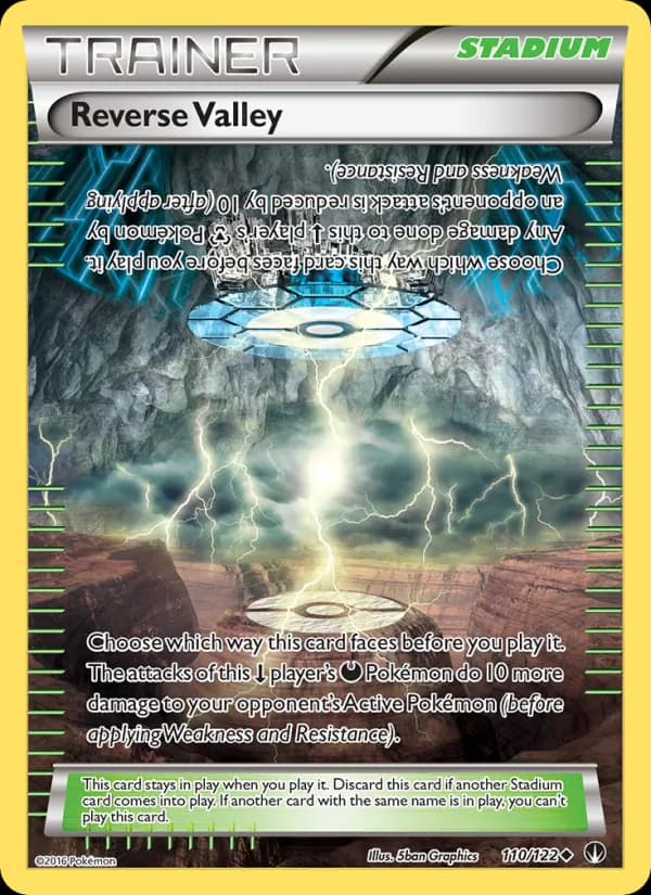 Reverse Valley — изображение карты