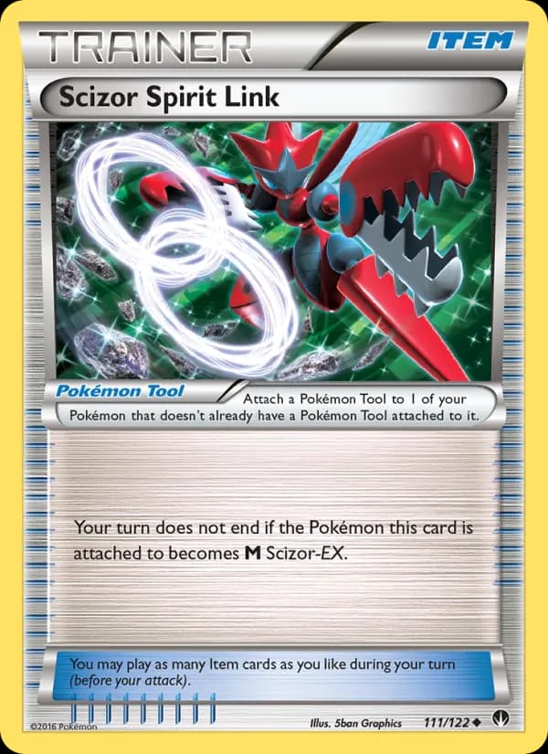 Scizor Spirit Link — изображение карты
