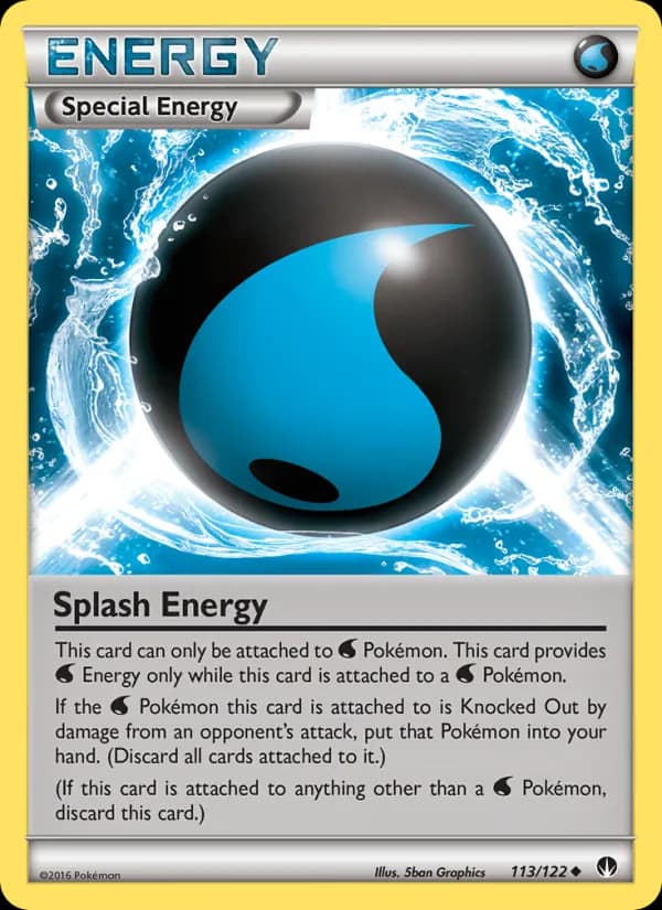 Splash Energy — изображение карты