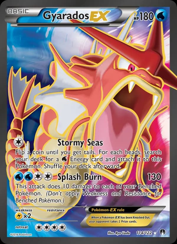 Gyarados EX — изображение карты