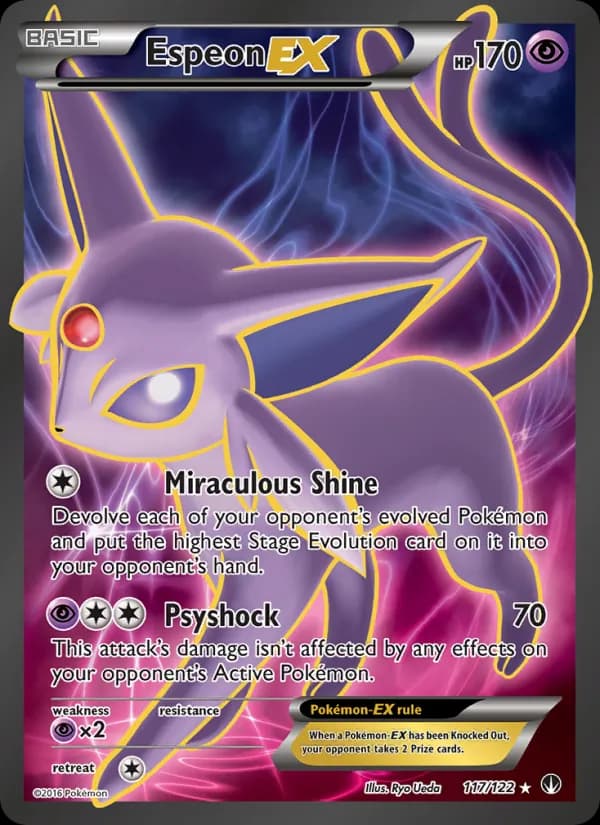 Espeon EX — изображение карты