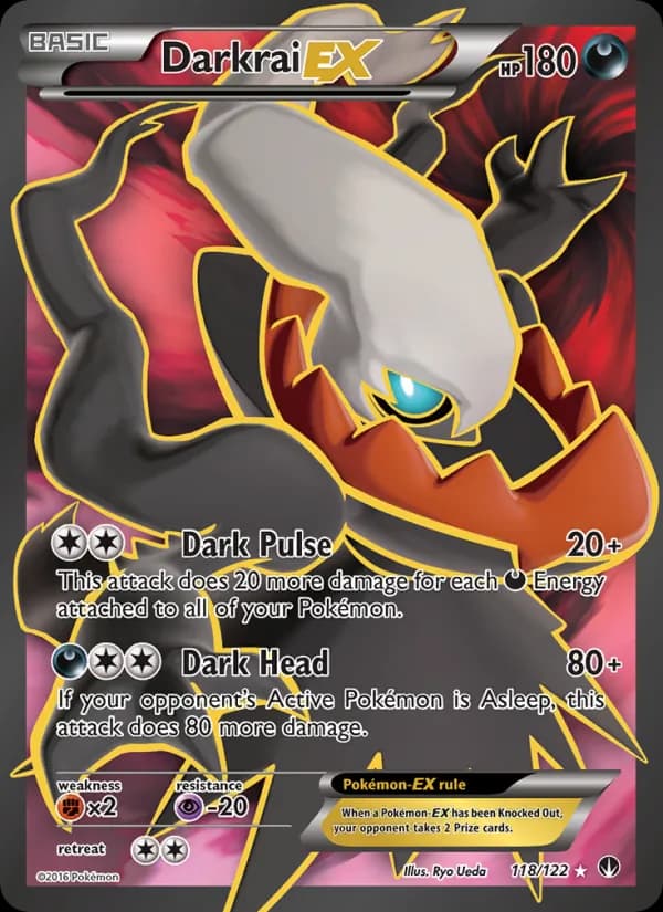 Darkrai EX — изображение карты