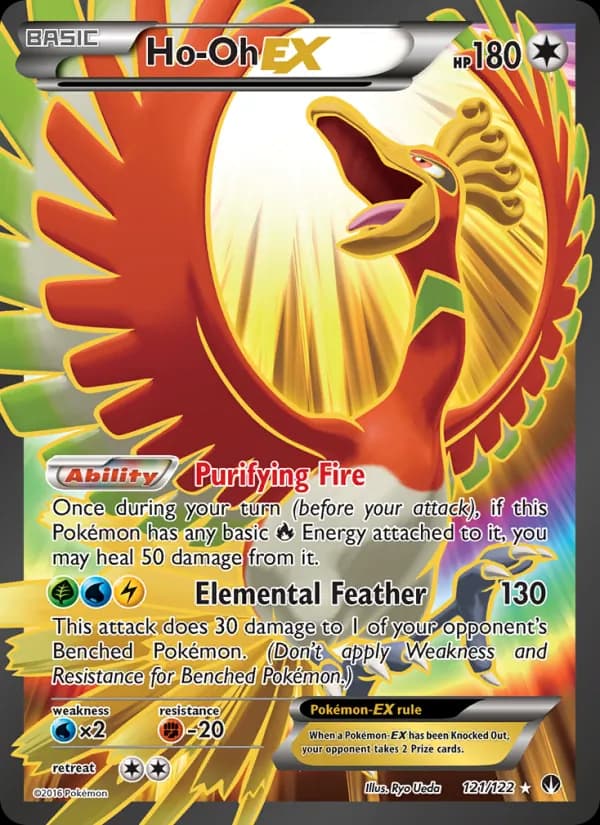 Ho-Oh EX — изображение карты