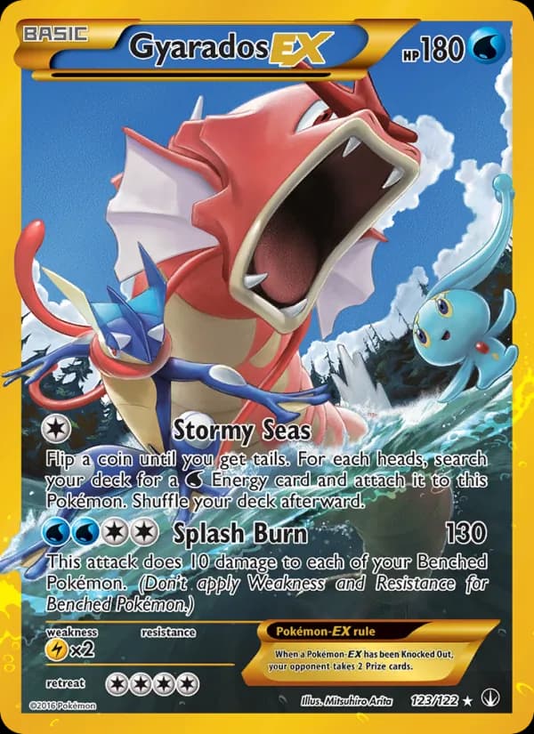 Gyarados EX — изображение карты