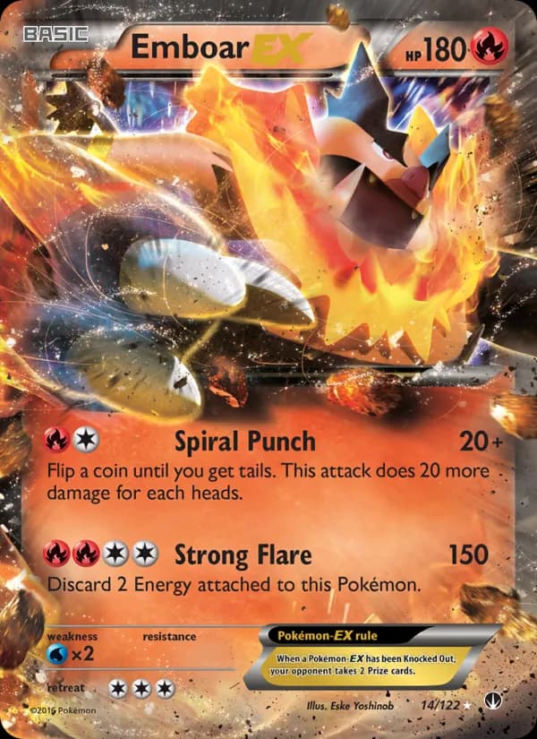 Emboar EX — изображение карты