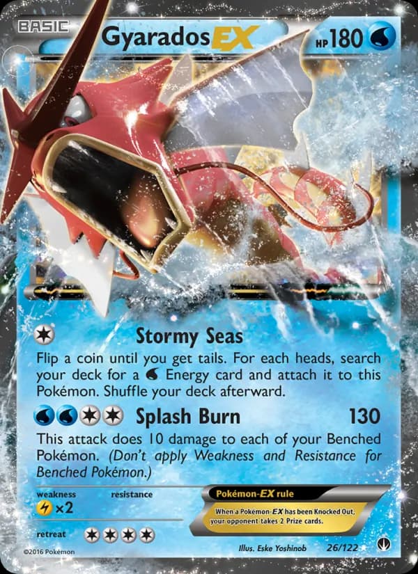 Gyarados EX — изображение карты