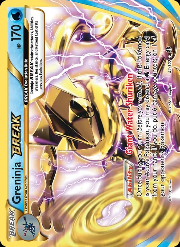 Greninja BREAK — изображение карты