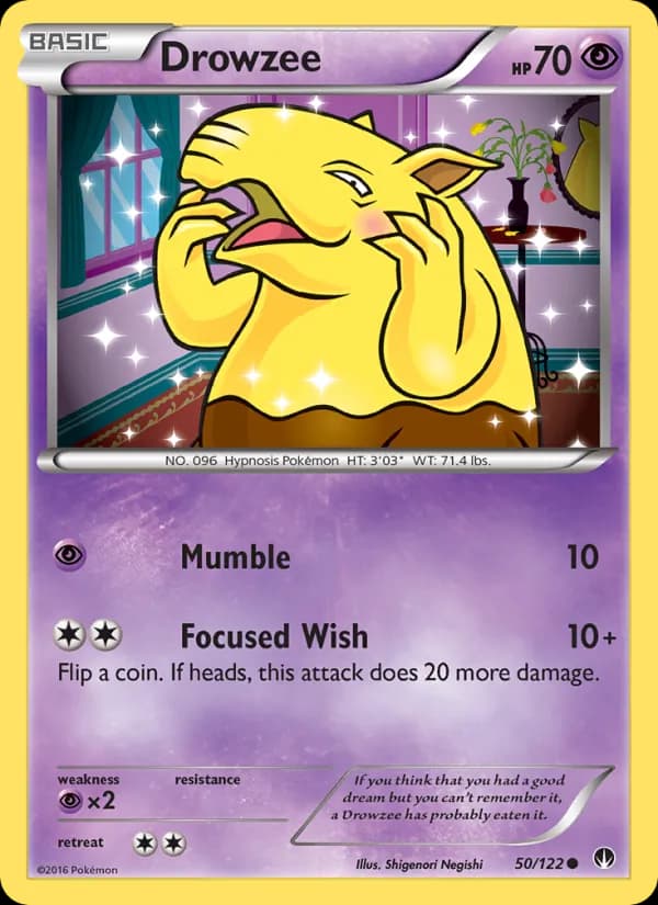 Drowzee — изображение карты