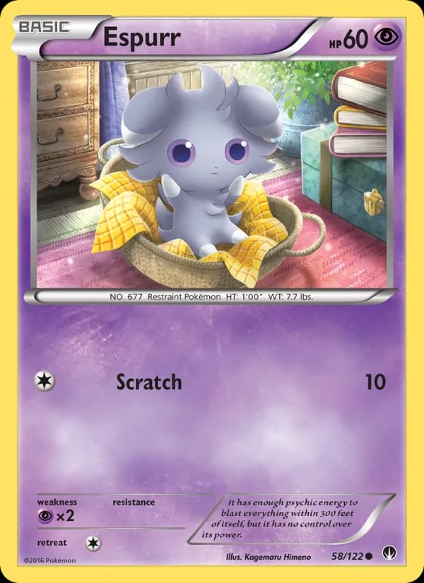 Espurr — изображение карты