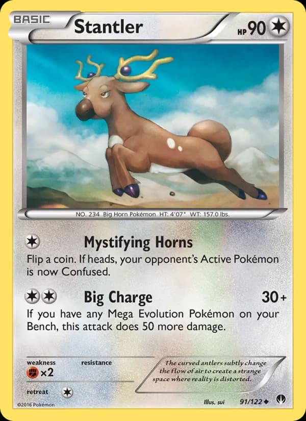Stantler — изображение карты
