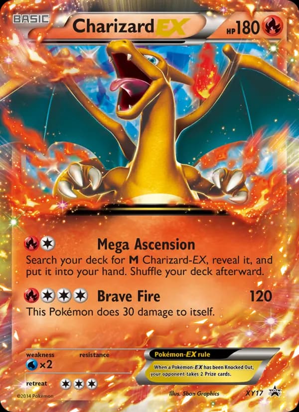 Charizard EX — изображение карты