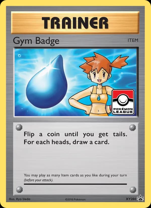 Gym Badge — изображение карты