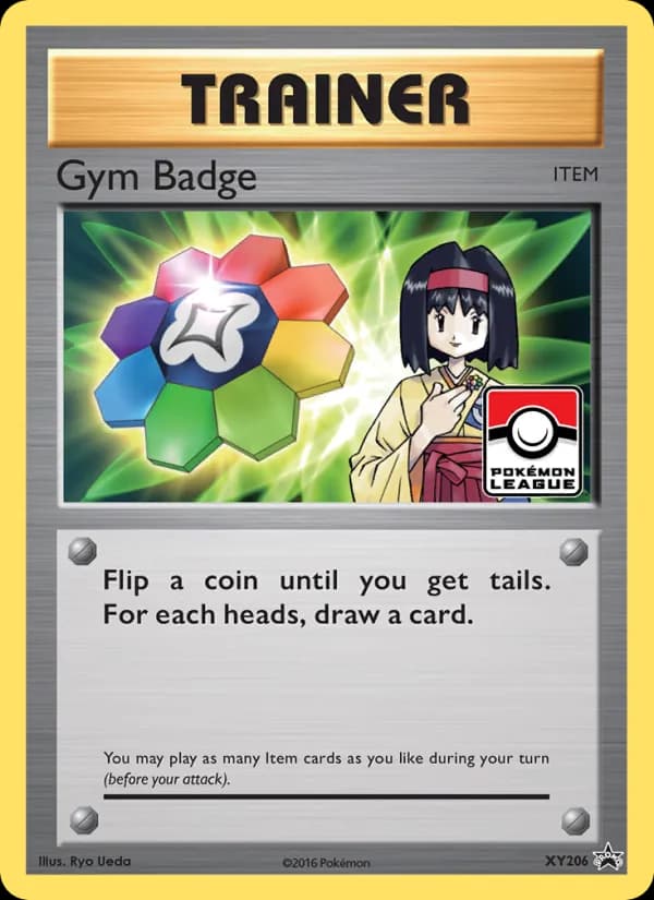 Gym Badge — изображение карты