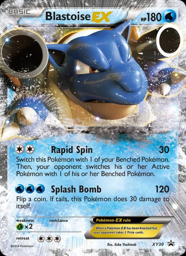 Blastoise EX — изображение карты