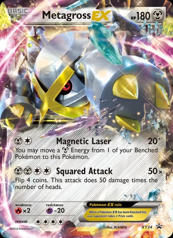 Metagross EX — изображение карты
