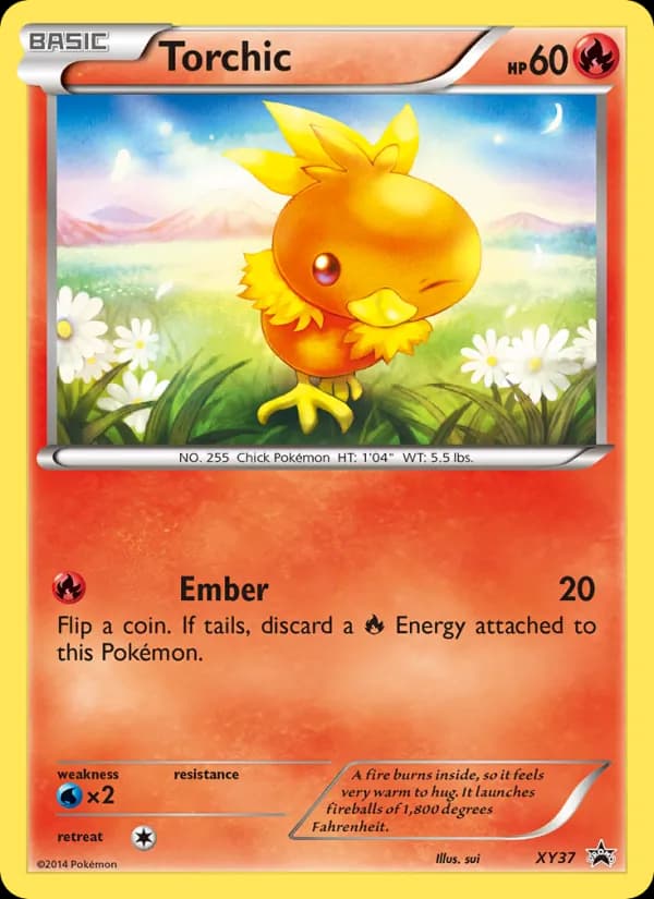 Torchic — изображение карты