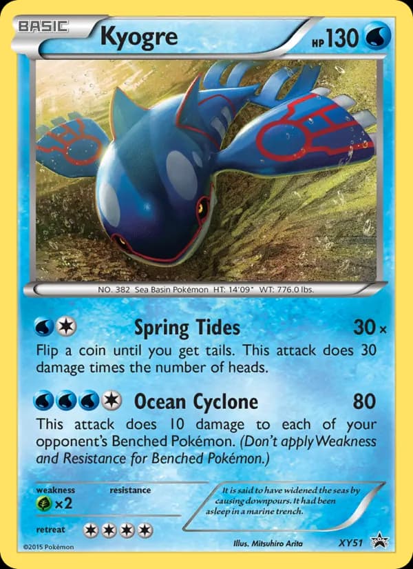 Kyogre — изображение карты