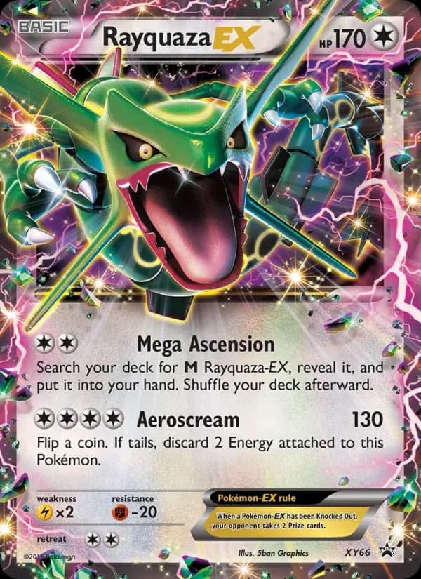 Rayquaza EX — изображение карты
