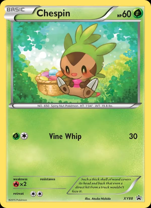 Chespin — изображение карты