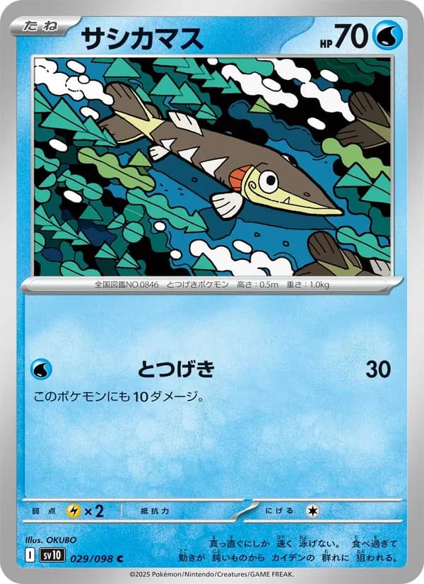 サシカマス — изображение карты