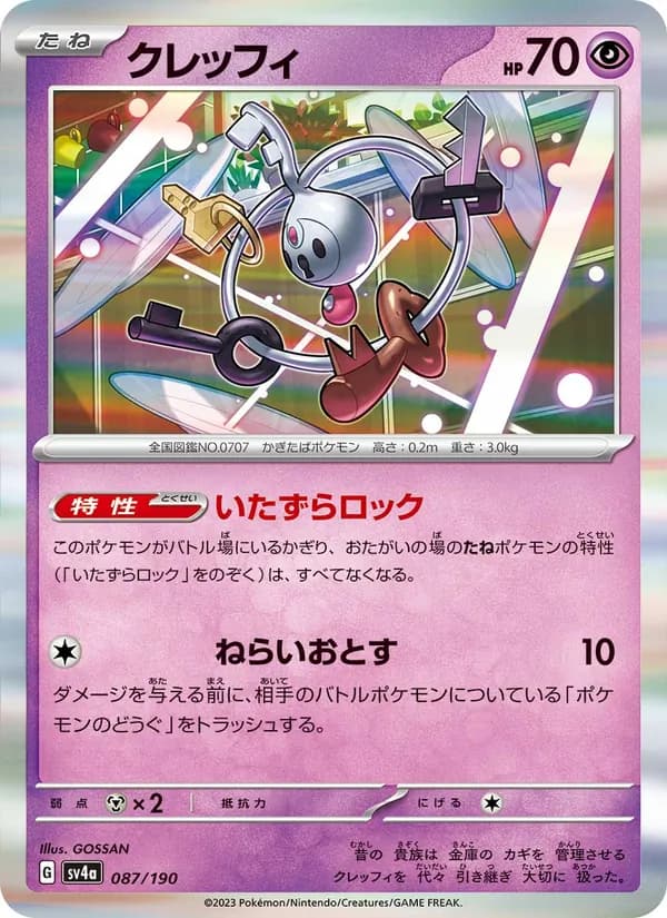 クレッフィ — изображение карты