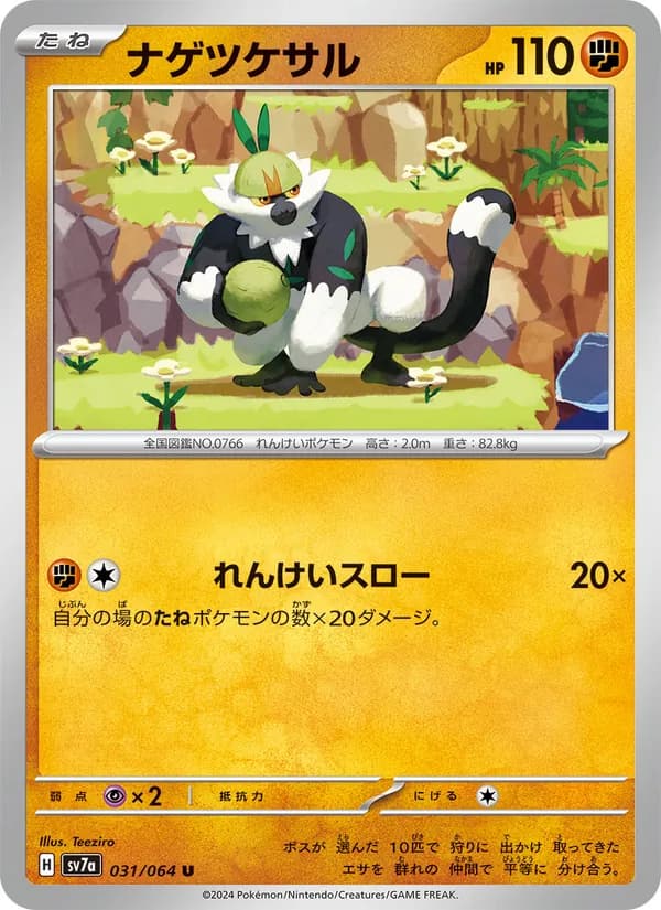 ナゲツケサル — изображение карты