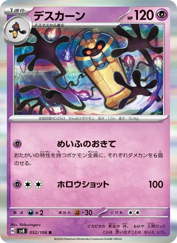 デスカーン — изображение карты